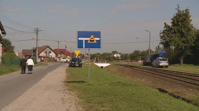 Bezpieczny przejazd w Żelistrzewie