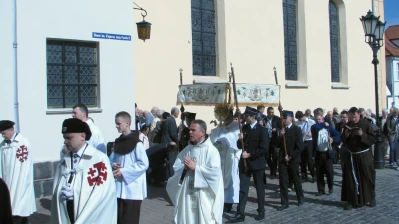 Uroczystości odpustowe na Kalwarii fot. Leszek Spigarski