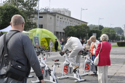 Rowerowo przy Gdyńskim Akwarium