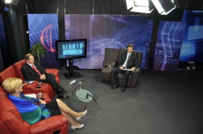 Debaty wyborcze w TTM -  kandydaci na burmistrza Władysławowa