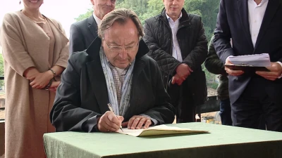 Wmurowanie kamienia węgielnego pod Gdyńskie Centrum Filmowe