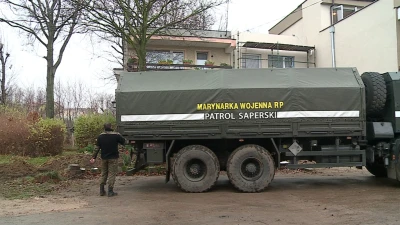 Wojenne pociski przy podstawówce we Władysławowie