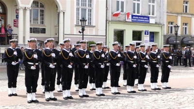 Musztra paradna na Placu Jakuba Wejhera 2017. Fot. Leszek Spigarski.
