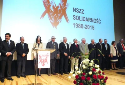Wejherowo: 35. rocznica powstania NSZZ Solidarność (fot. Leszek Spigarski)