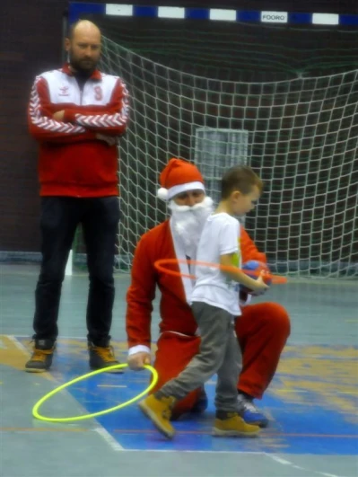Mikołaj z Tytanami, czyli Mikołajki na sportowo fot. Leszek Spigarski