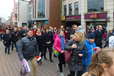 11 listopada 2015 w obiektywie Leszka Spigarskiego - Parada Niepodległościowa w Wejherowie