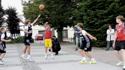 Streetball na Placu Jakuba Wejhera
