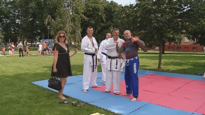 II Powiatowy Dzień Sportu (fot. L. Spigarski/S. Okoń)