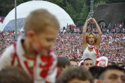 Tłumy w gdańskiej Strefie Kibica