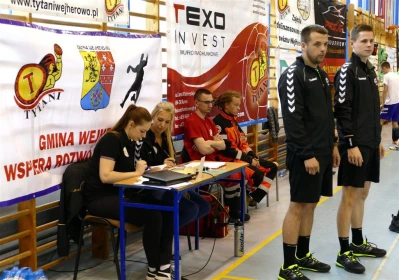 Tytani Wejherowo kontra Wybrzeże Gdańsk (35 : 30) - fot. Leszek Spigarski.
