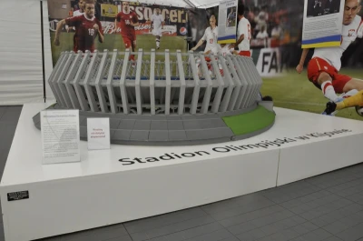 Stadiony na Euro w wersji mini