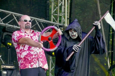 Kabaret Dno i zespół Mitra na Letnim Festynie w Wejherowie