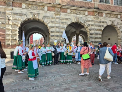 Pochód Kociewski na Jarmarku Dominikańskim