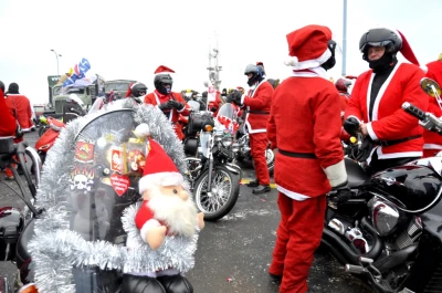 X Parada Mikołajów na Motocyklach