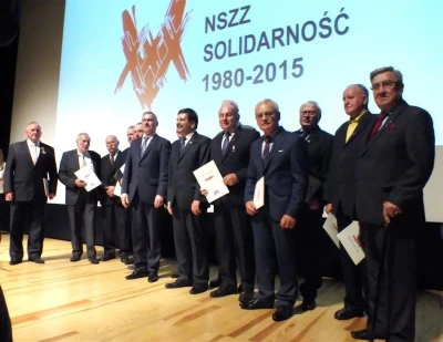 Wejherowo: 35. rocznica powstania NSZZ Solidarność (fot. Leszek Spigarski)