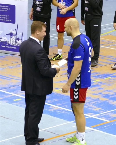 KS Tytani Wejherowo - Sambor Tczew  25 : 28, 7.10.2017, fot. Leszek Spigarski