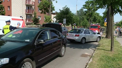 Wypadek na ulicy 12 Marca