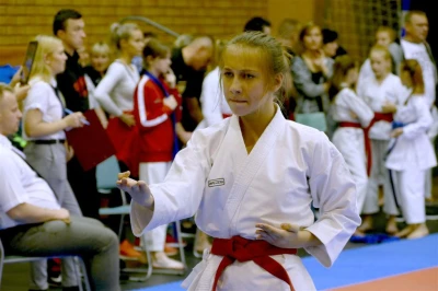 Międzynarodowe zawody karate w Bolszewie - fot. Leszek Spigarski