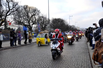 X Parada Mikołajów na Motocyklach