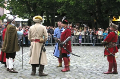 Rekonstrukcja historyczna w Wejherowie fot. Leszek Spigarski