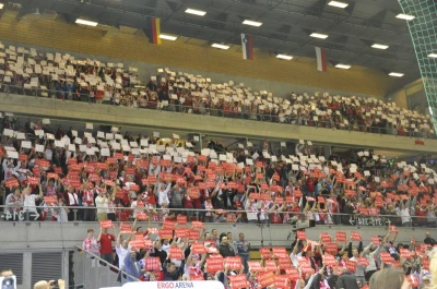 Biało-czerwoni przegrali w Ergo Arenie
