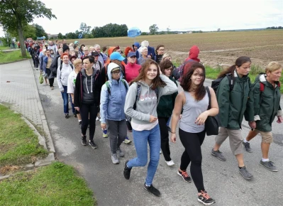 Pielgrzymka wejherowskich parafii do Swarzewa, fot. Leszek Spigarski