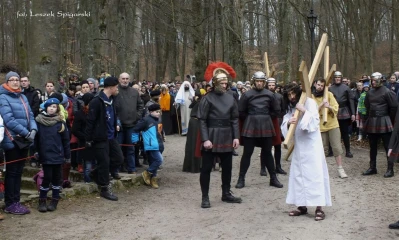Wielki Piątek na Kalwarii Wejherowskiej - Misterium Męki Pańskiej, fot. Leszek Spigarski.
