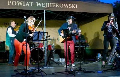 Koncert zespołu  'Fucus' podczas Nocy Muzeów w Wejherowie - fot. Leszek Spigarski