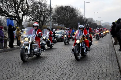 X Parada Mikołajów na Motocyklach