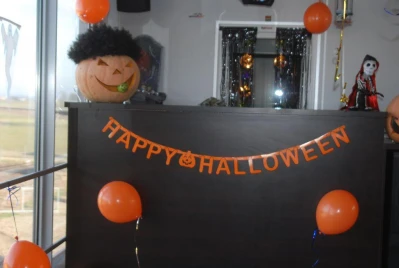 Halloweenowa impreza na torze "Speed Star" w Sobieńczycach