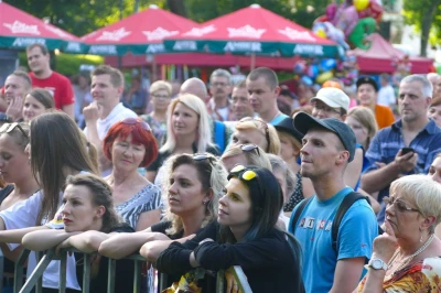 Kabaret Dno i zespół Mitra na Letnim Festynie w Wejherowie