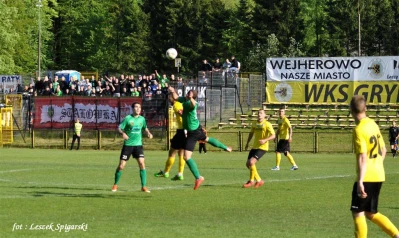 Gryf Wejherowo kontra Stal Stalowa Wola - 14.05.2016 fot. Leszek Spigarski