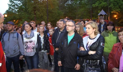 Noc Muzeów 2016. W parku i na Kalwarii z przewodnikiem. Fot. Marta Krawczyk