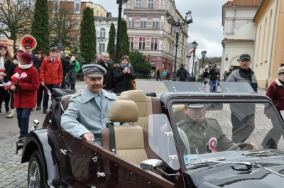 Biało-czerwona parada niepodległościowa w Wejherowie