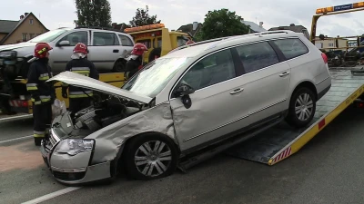 Karambol na ul. Morskiej