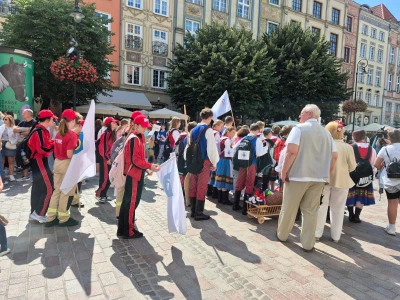 Pochód Kociewski na Jarmarku Dominikańskim