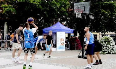 Streetball na Placu Jakuba Wejhera