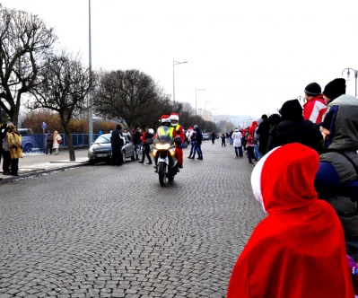 X Parada Mikołajów na Motocyklach