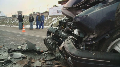 Wypadek w Gowinie - kierowca VW próbował uciec