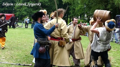 Rekonstrukcja historyczna 2017. Bitwa o taborowy wóz kupiecki - fot. Leszek Spigarski