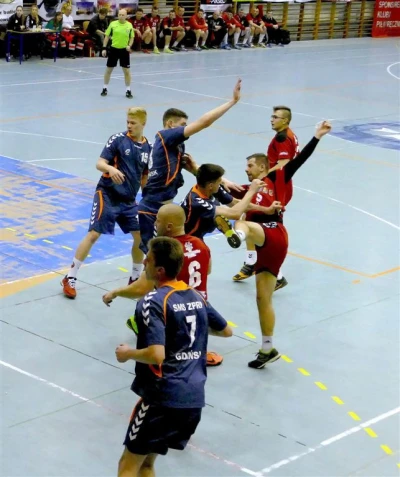 Tytani Wejherowo pokonani przez SMS ZPRP Gdańsk 27 : 32 - fot. Leszek Spigarski