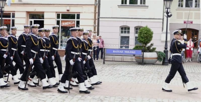 Musztra paradna na Placu Jakuba Wejhera 2017. Fot. Leszek Spigarski.