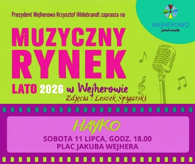 Hayko na Muzycznym Rynku w Wejherowie