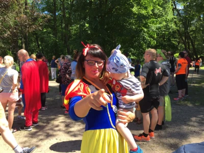 Charytatywny Bieg Superbohaterów w Wejherowie - fot. Marek Trybański