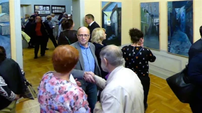 Moje Podwórka - wernisaż wystawy malarskiej Aleksandry Baliszewskiej-Walickiej