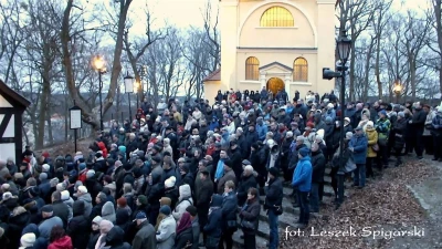 Kaszubska Droga Krzyżowa 2016 na Kalwarii Wejherowskiej fot. Leszek Spigarski