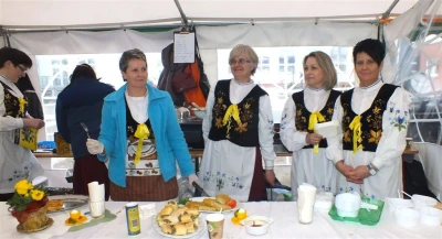 DJK Bojano 2016. Rękodzieło i mała gastronomia KGW fot. Leszek Spigarski