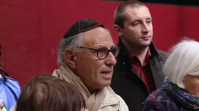 Wizyta rodzin biorących udział w Marszu Śmierci
