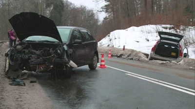 Wypadek na trasie Wejherowo – Szemud