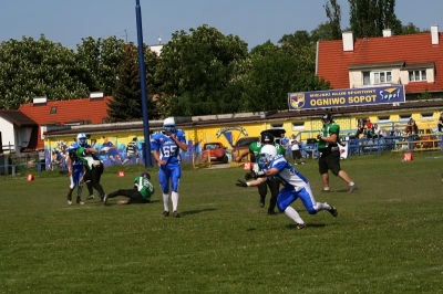 Zwycięstwo  Sabercats Sopot na własnym boisku